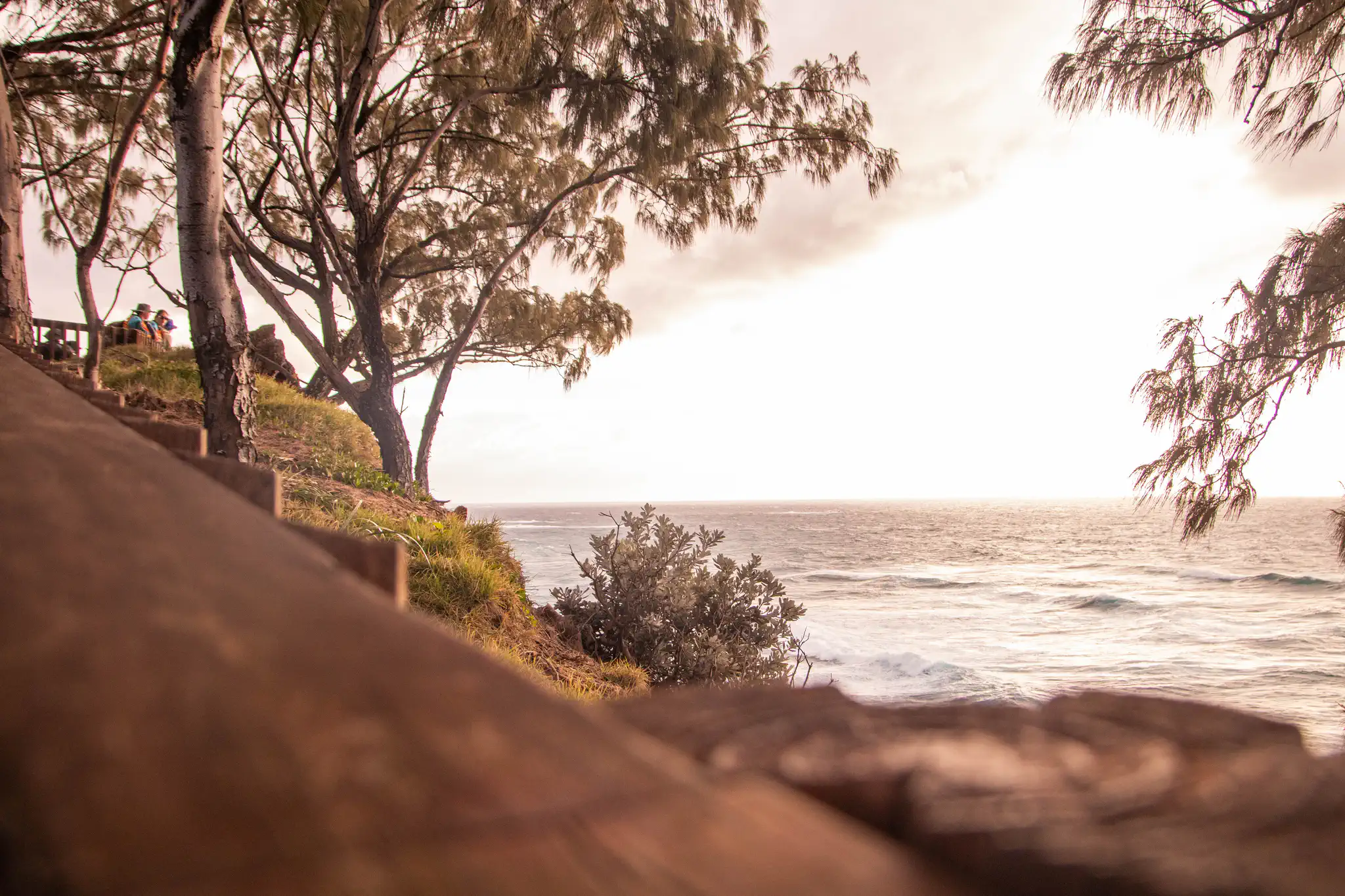 Stadbroke Island Sunrise over the ocean